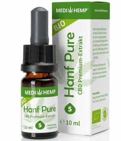 Hemp Pure 5% CBD bio