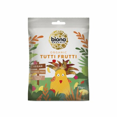 Jeleuri Tutti Frutti eco 75g BIONA Jeleuri Tutti Frutti eco 75g BIONA
