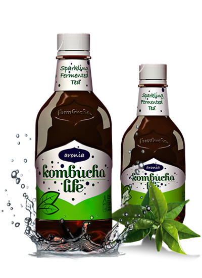 Kombucha Life cu aronia 500ml