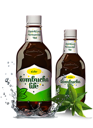 Kombucha Life cu flori de soc 500ml