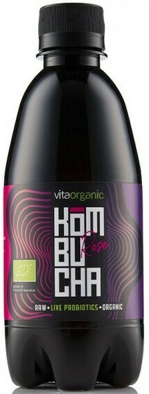Kombucha cu trandafiri bio 330 ml Vita Organic