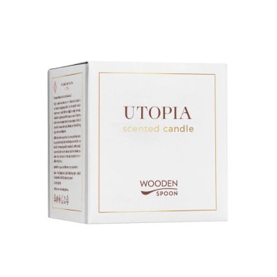 Lumanare naturala cu patchouli Utopia