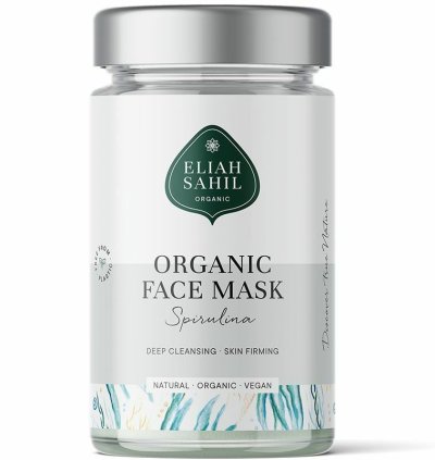 Masca pentru fata pudra cu spirulina bio 100g Eliah Sahil