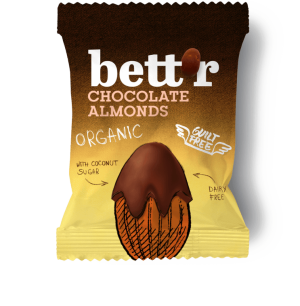 Migdale invelite in ciocolata eco 40g Bettr