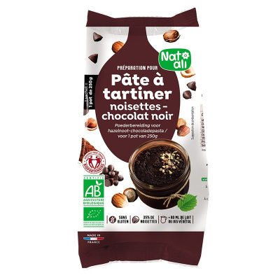 Mix pentru crema tartinabila alune si ciocolata neagra