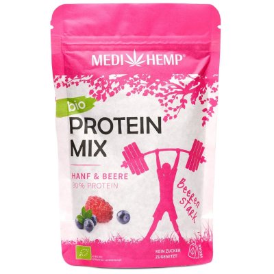 Mix proteic din canepa cu fructe
