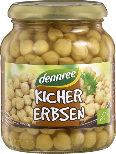 Naut la borcan bio 350g Dennree Naut la borcan bio 350g Dennree