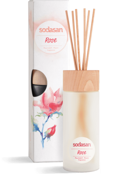 Odorizant de camera Senses Trandafir 200ml Sodasan