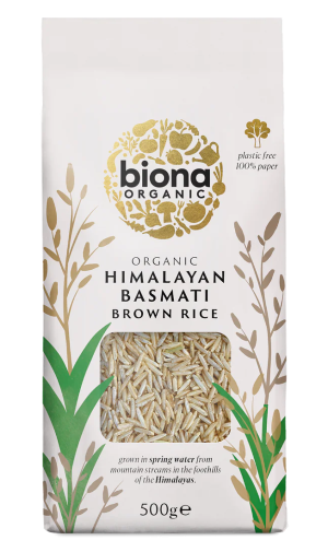 Orez basmati brun bio 500g Biona