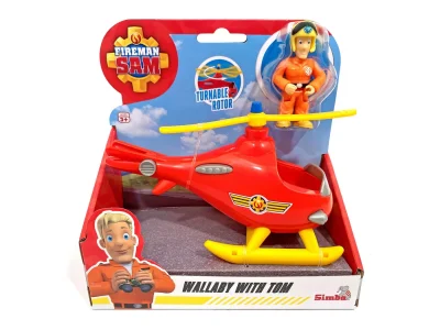 POMPIERUL SAM ELICOPERUL WALLABY CU FIGURINA TOM THOMAS POMPIERUL SAM ELICOPERUL WALLABY CU FIGURINA TOM THOMAS