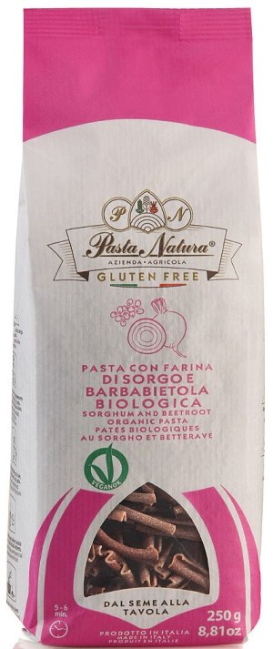 Paste din faina de sorg cu sfecla rosie bio fara gluten