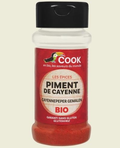 Piper Cayenne bio 40g Cook Piper Cayenne bio 40g Cook