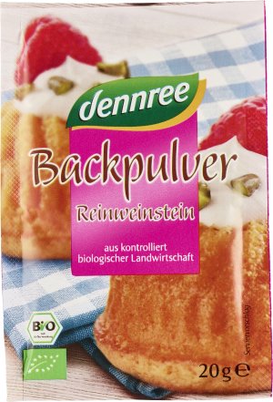 Praf de copt bio 4 plicuri x 20g Dennree