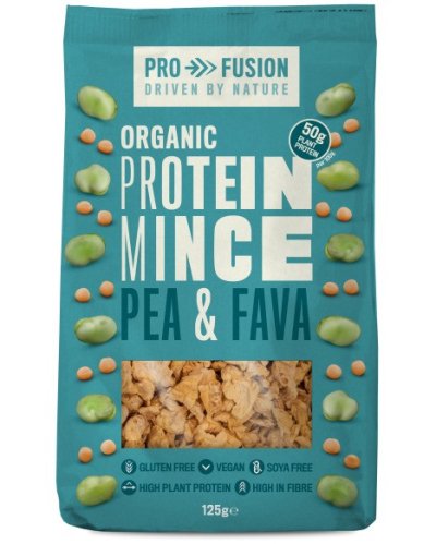 Proteina vegetala texturata din mazare si fava bucati mici