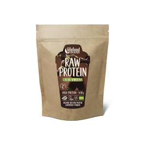 Pudra proteica Cacao Spirulina Superfood raw bio 450g Lifefood