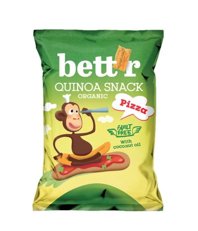 Quinoa snack pizza bio 50g Bettr Quinoa snack pizza bio 50g Bettr
