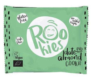 Rookies - Cookie cu migdale si curmale BIO 40G