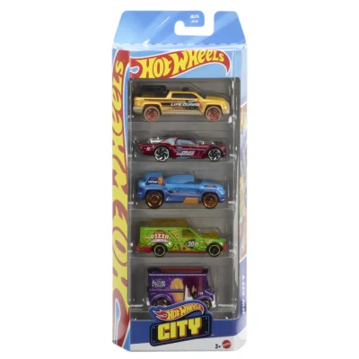SET 5 MASINI HOT WHEELS CITY SET 5 MASINI HOT WHEELS CITY