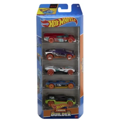 SET 5 MASINI HOT WHEELS CU DESIGN TRACK BUILDER SET 5 MASINI HOT WHEELS CU DESIGN TRACK BUILDER