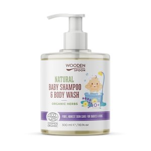 Sampon si gel dus pentru copii si bebelusi Organic Herbs