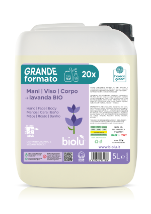 Sapun lichid cu lamaie si lavanda 5l Biolu
