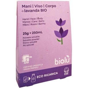 Sapun lichid cu lavanda bio pudra 25g