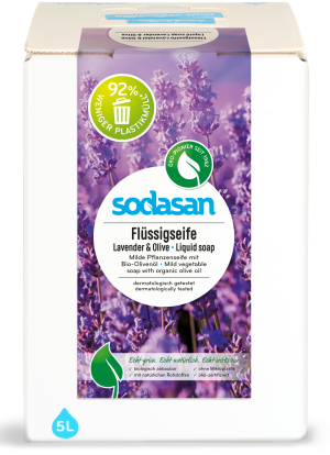 Sapun lichid cu lavanda si masline ecologic 5l Sodasan