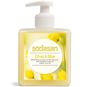 Sapun lichid gel de dus bio citrice masline 300ml SODASAN