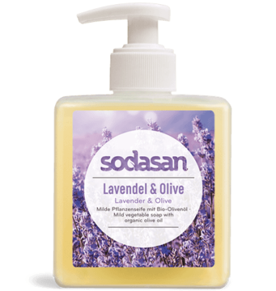 Sapun lichid gel de dus bio lavanda masline 300ml SODASAN