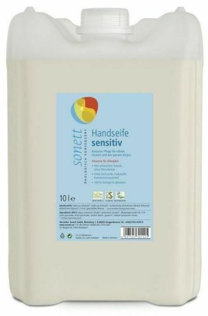 Sapun lichid - gel de dus ecologic SENSITIVE 10 L