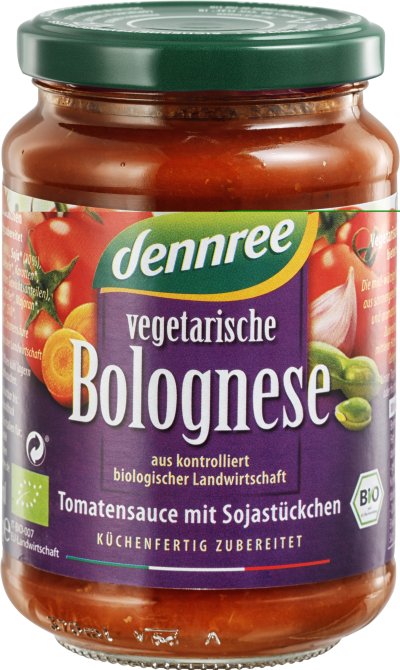 Sos de rosii Bolognese bio 350g Dennree Sos de rosii Bolognese bio 350g Dennree