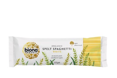 Spaghetii din grau spelta alb eco 500g Biona Spaghetii din grau spelta alb eco 500g Biona