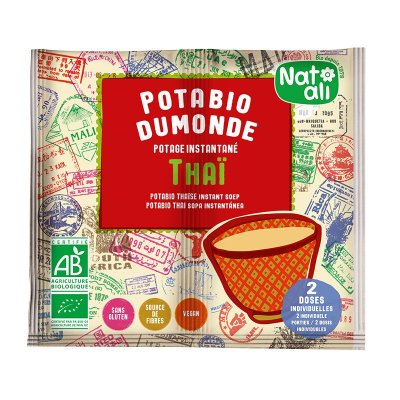 Supa instant stil thai cu legume