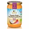 Ulei de cocos condimentat cu usturoi si chilli bio Ulei de cocos condimentat cu usturoi si chilli bio