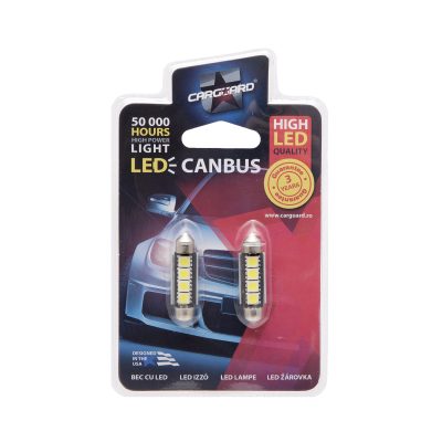 Bec LED auto C5W 41mm 3W