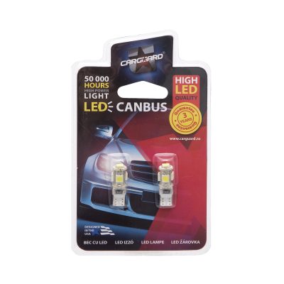 Bec LED auto T10 W5W 3W