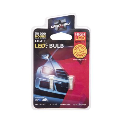 Bec LED auto T5 12V 0.25W