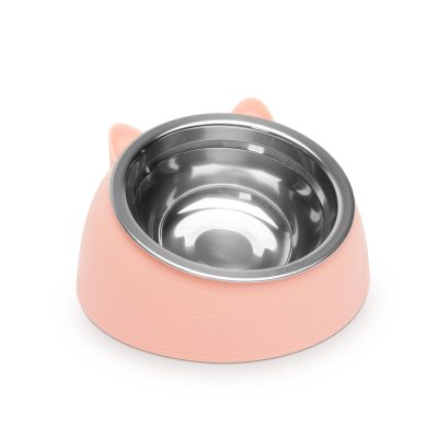 Bol hranire pisici cu insertie inox