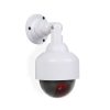 Camera falsa supraveghere dome LED intermitent rotativa 360 alimentare baterii AA interior Camera falsa supraveghere dome LED intermitent rotativa 360 alimentare baterii AA interior