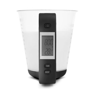 Cana gradata cu cantar digital 600 ml