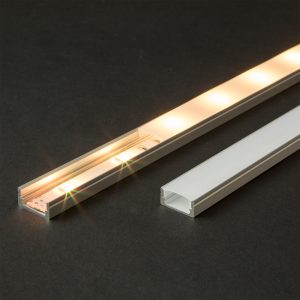 Capac profil LED 1m opal