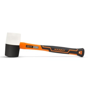 Ciocan Cauciuc 450 g cu Maner din Fibra de Sticla Antiderapant
