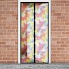 Cortina tantari usa magnetica 100x210 cm model fluture color