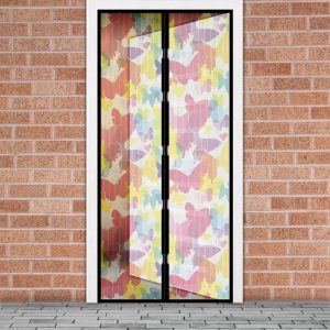 Cortina tantari usa magnetica 100x210 cm model fluture color