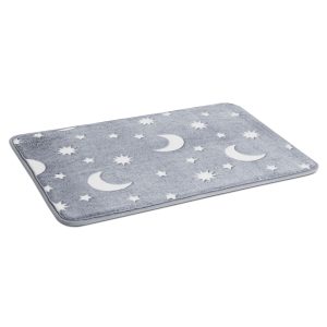 Covoras fosforescent gri 60x40 cm