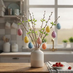 Crenguta Decorativa Salcie Matisor Artificiala