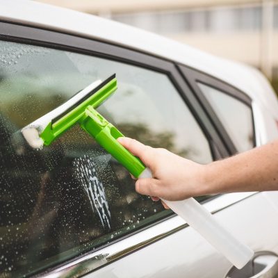 Curatator geamuri 3 in 1 cu spray si racleta