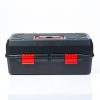 Cutie pentru scule din plastic cu deschidere tip acordeon