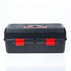 Cutie pentru scule din plastic cu deschidere tip acordeon