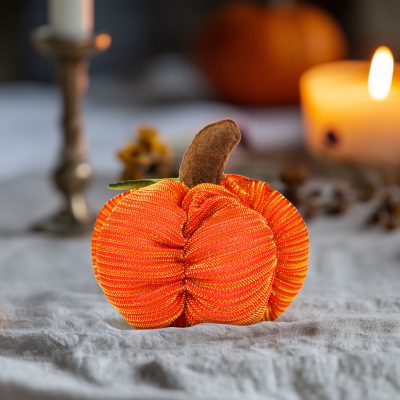 Decoratiune Halloween dovleac textil Decoratiune Halloween dovleac textil